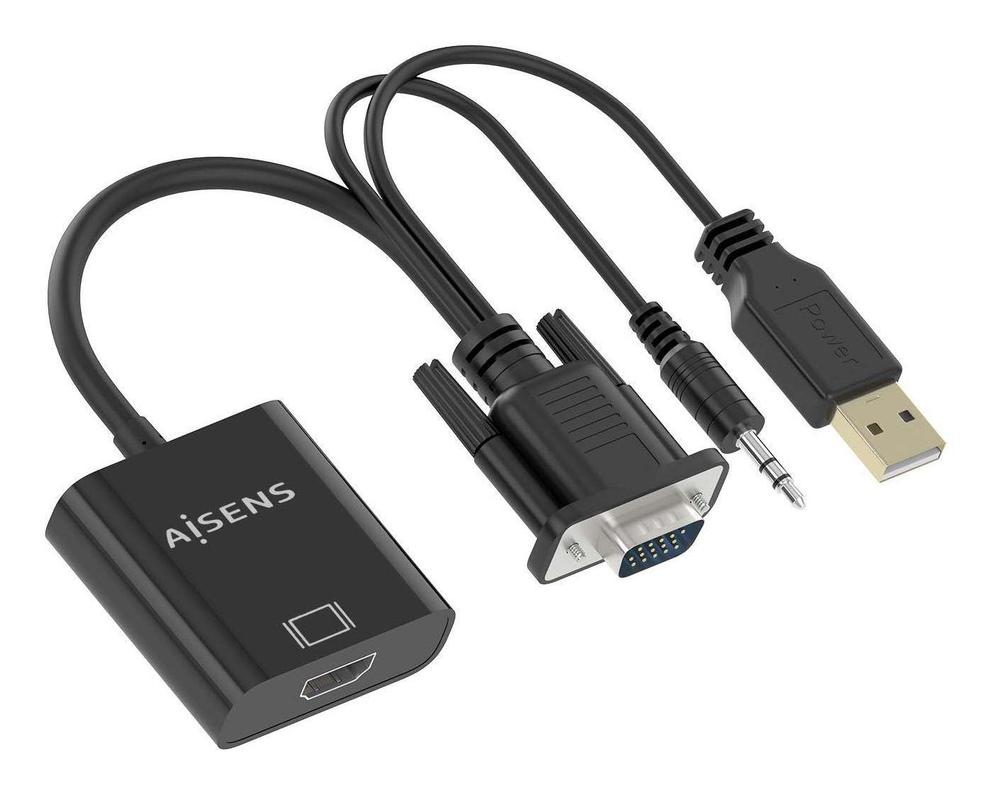 Cabo Conversor AISENS A115-0872 (0,2 m - HDMI Type-A - Preto), miniatura 3