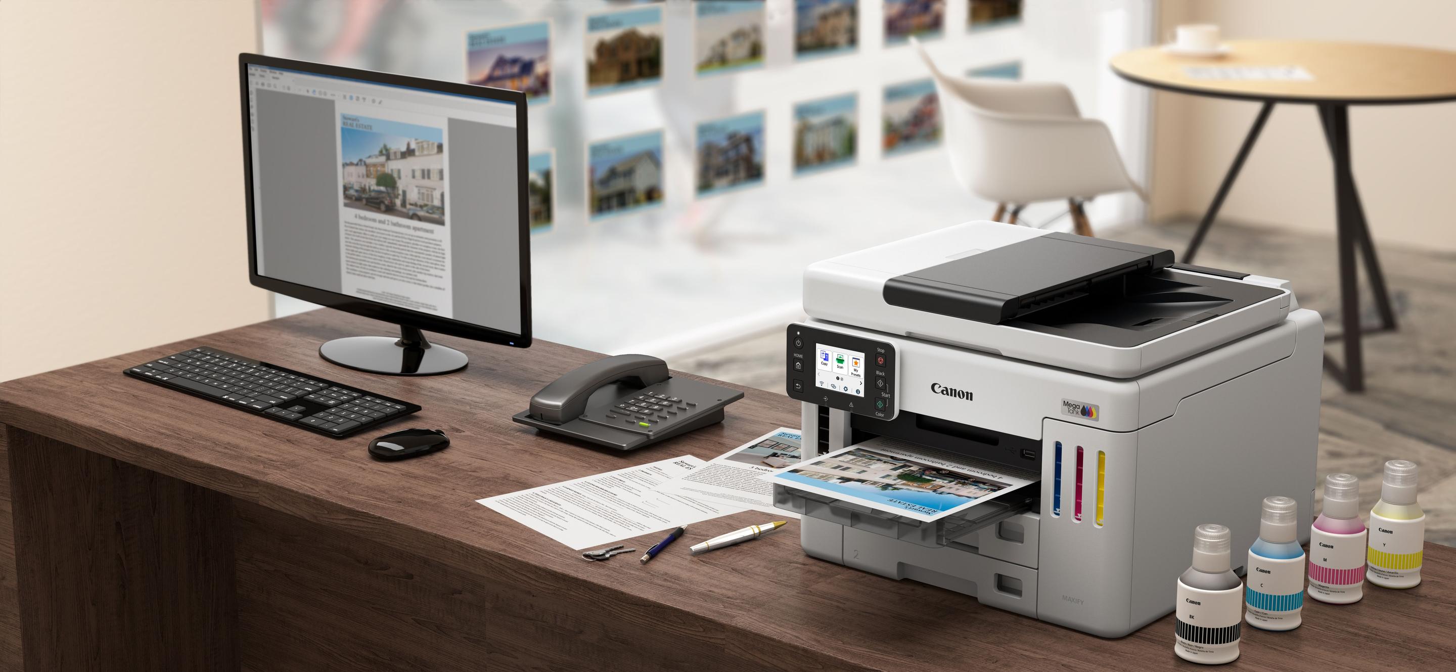 Impressora Multifunções CANON MAXIFY GX7150 (A4 - Impressão a cores - 600 folhas - Preto e Branco) — miniatura 11