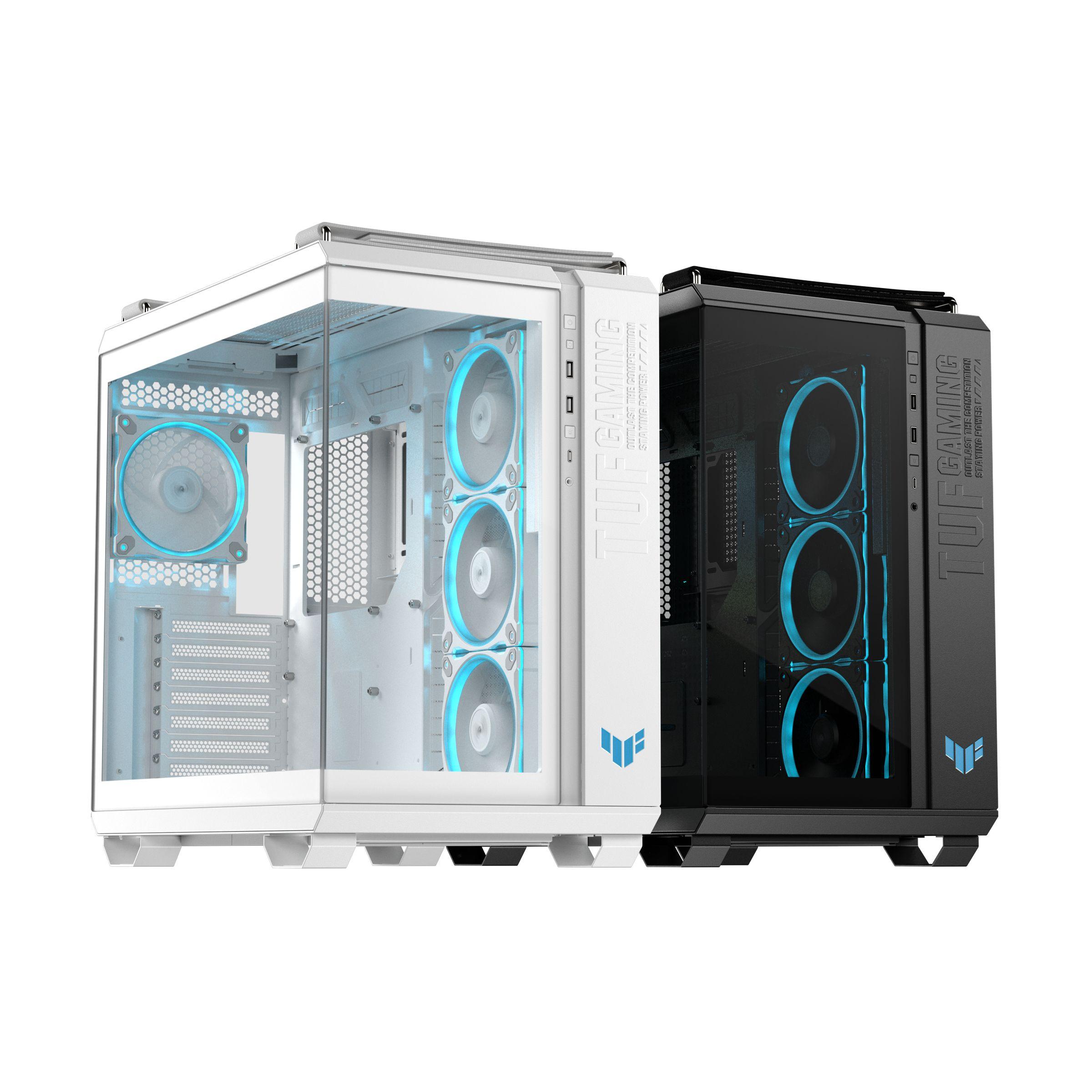 Caixa PC ASUS TUF Gaming GT502 Horizon TG ARGB (ATX, micro-ATX, Mini-ITX - Midi Tower - micro-ATX, Mini-ITX, ATX - Branco), miniatura 6