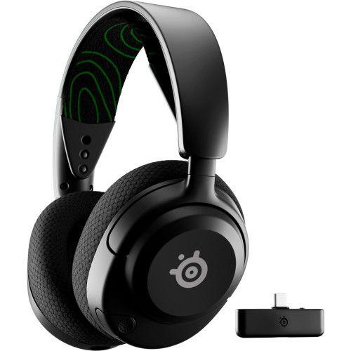 Headset Gaming STEELSERIES Arctis Nova 5X (Binaural - Sem fios - Circum-aural - Preto)