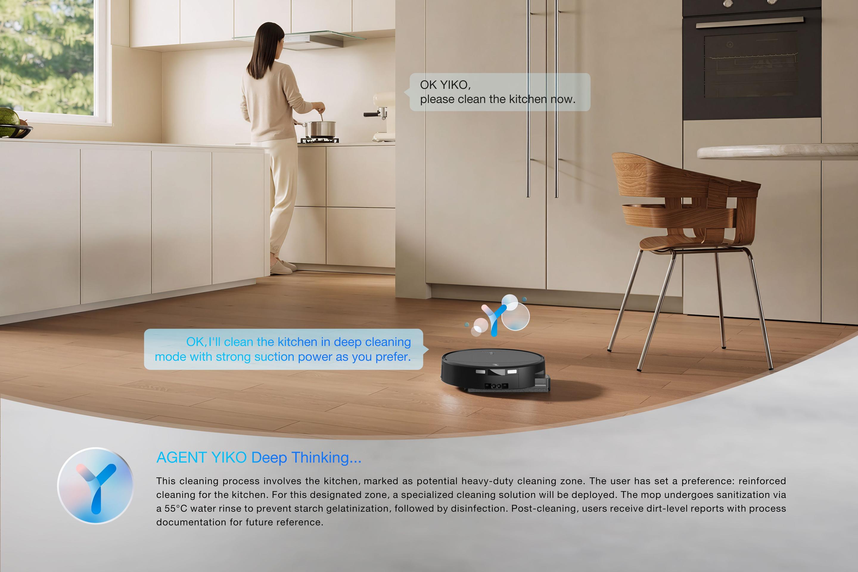 Robot Aspirador ECOVACS DEEBOT T90 PRO OMNI (30000 Pa - 0,25 l - 350 min - Preto), miniatura 48