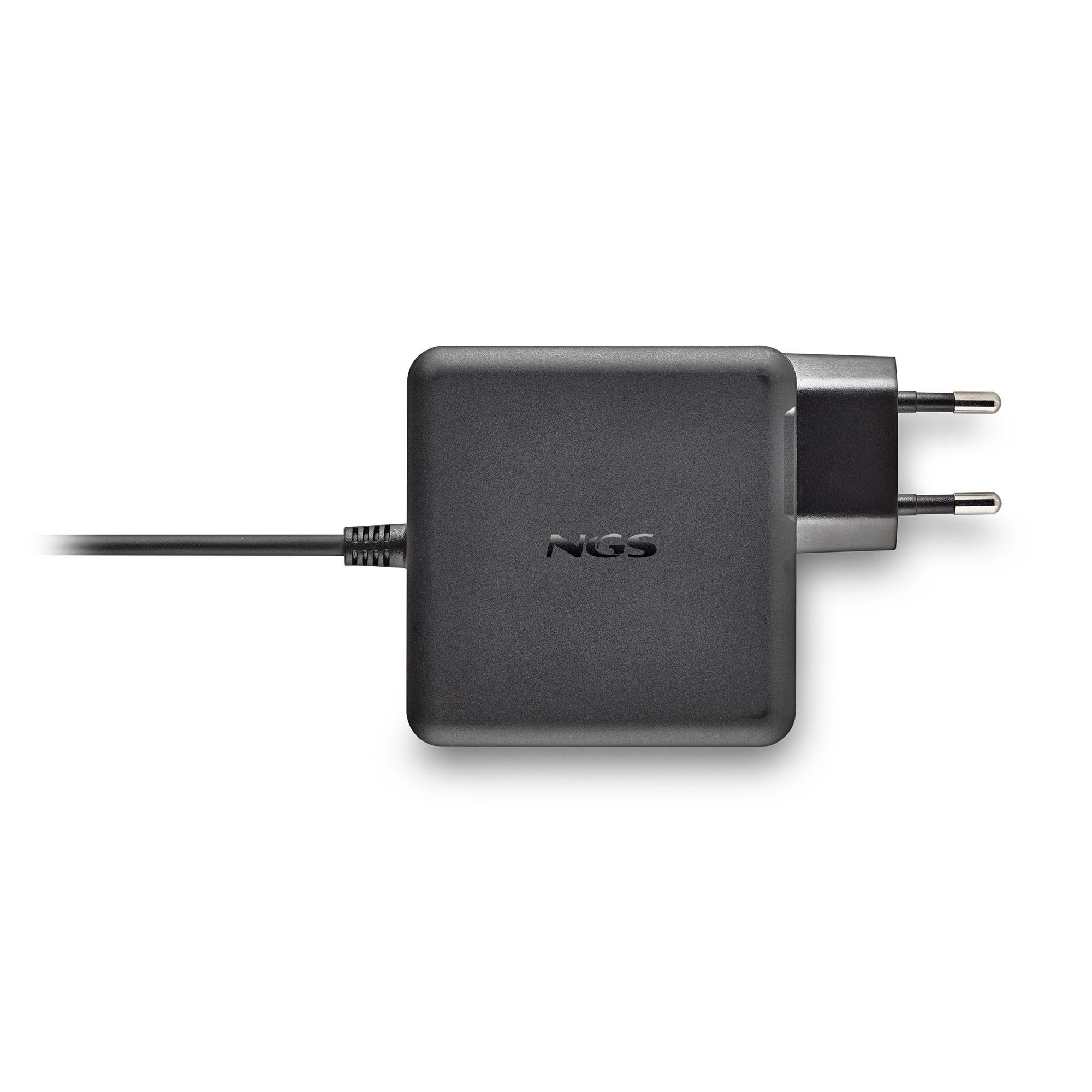 Carregador de Parede NGS GAN100W-C (100 W - Preto), miniatura 2