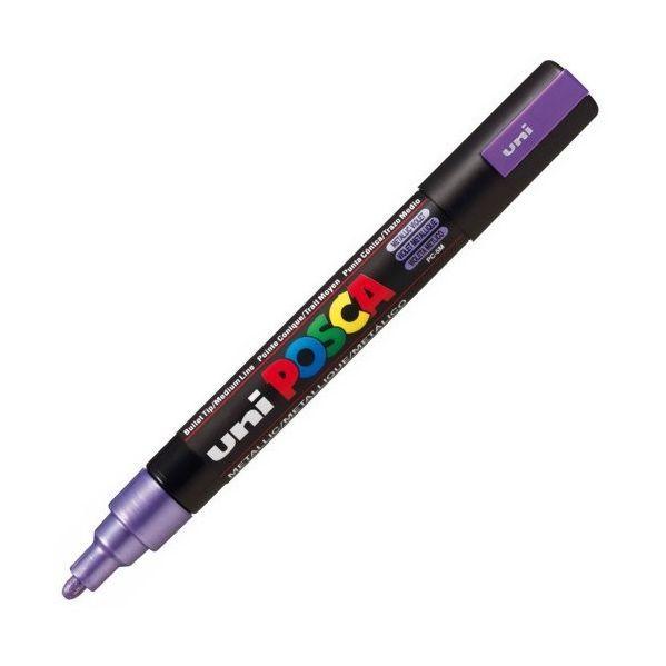Marcador de Pintura POSCA PC-5M (Plástico - Violeta Metálico), miniatura 2