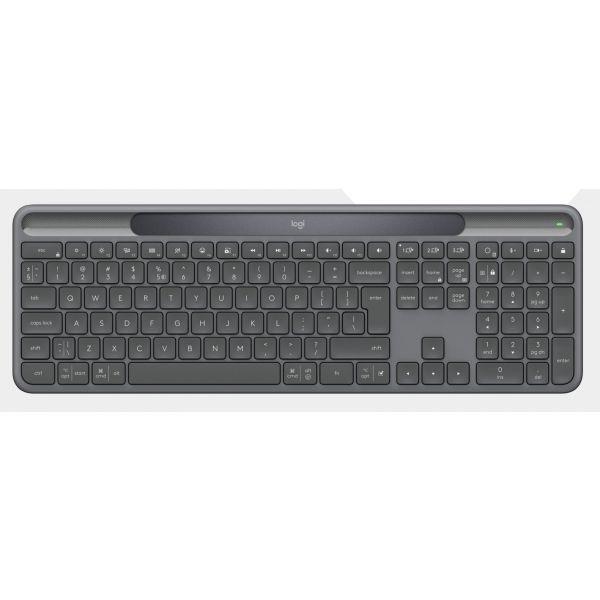 Teclado LOGITECH Signature Slim Solar+ K980 for Business (Inglês - Teclas de tesoura - Tamanho completo - Grafite) — miniatura 2
