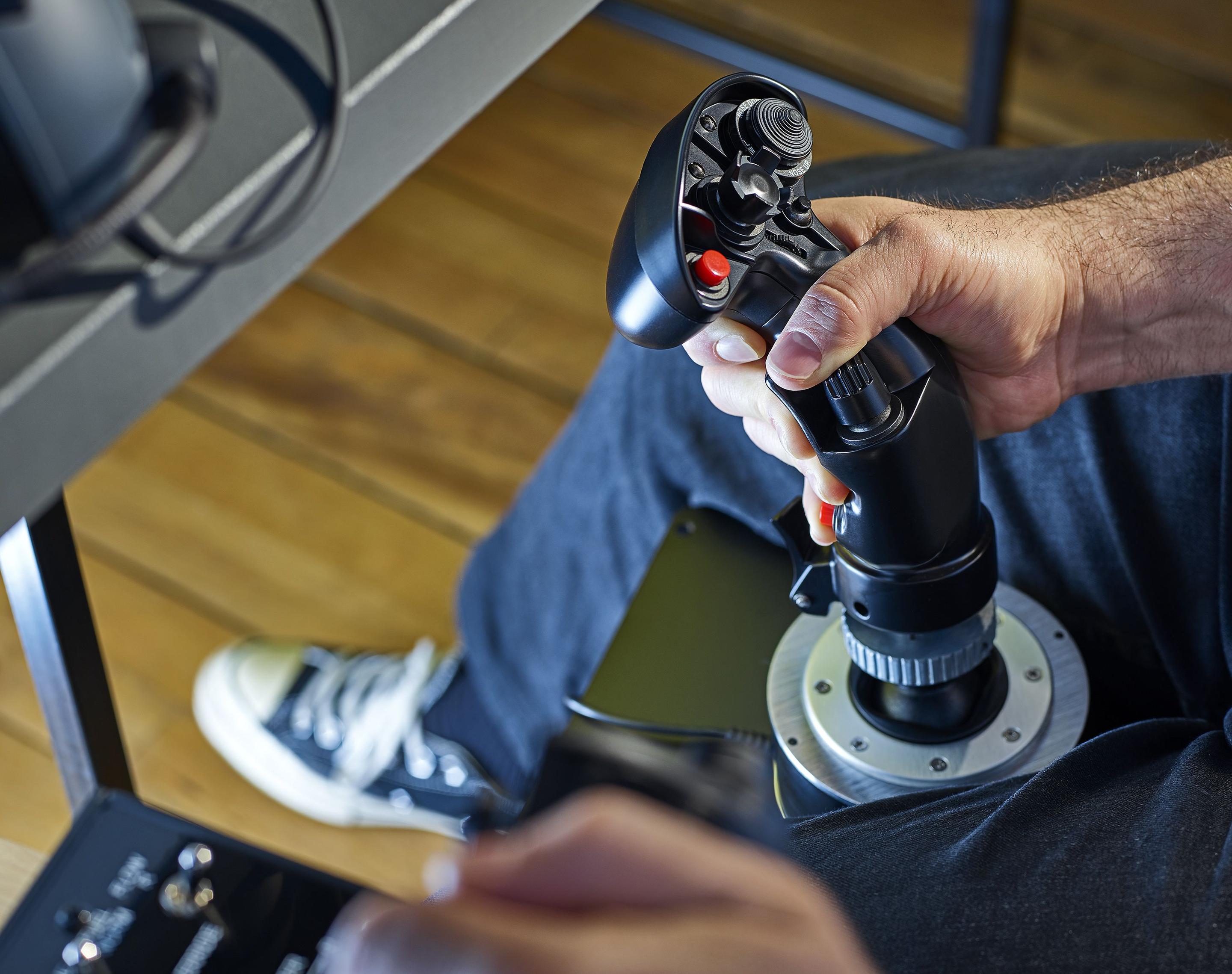 Manípulo de Voo THRUSTMASTER F/A-18C Hornet HOTAS Add-On Grip (PC - Com fios - Preto) — miniatura 8