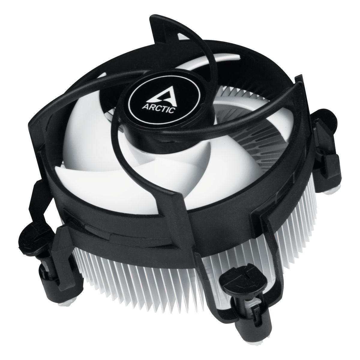 Cooler de Processador ARCTIC Alpine 17 (LGA 1700, LGA 1851 - Alumínio - LGA 1700 - Preto e Prateado)