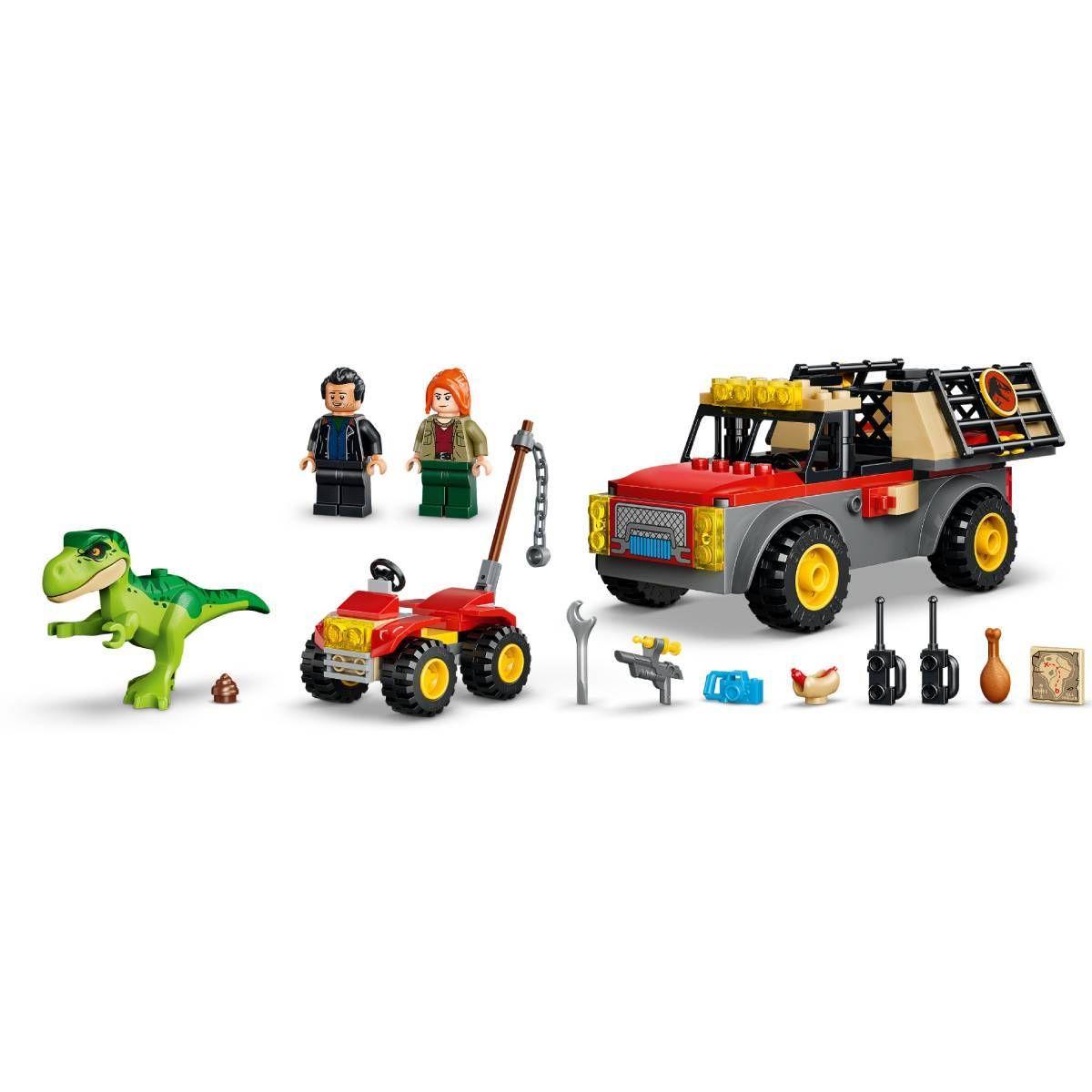 LEGO 77978 Jurassic World Carrinha de Transporte de T. rex Jovem (4+ anos - 115 peças), miniatura 5