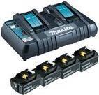 Kit de Baterias e Carregador MAKITA 199485-6 (18 V - Iões de lítio)