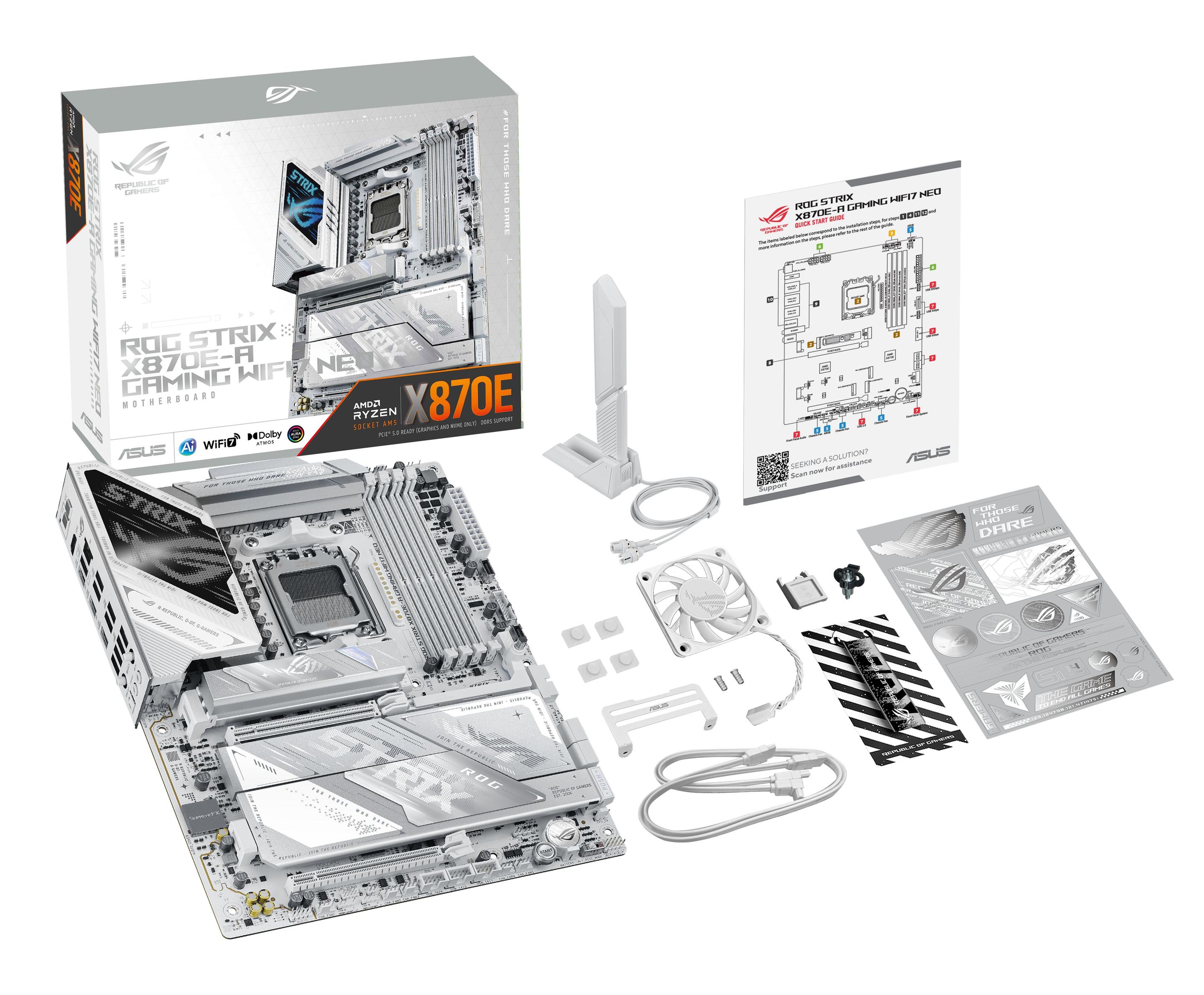 Motherboard ASUS ROG STRIX X870E-A GAMING WIFI7 NEO (AM5 - ATX - Duplo canal - Multicor) — miniatura 13