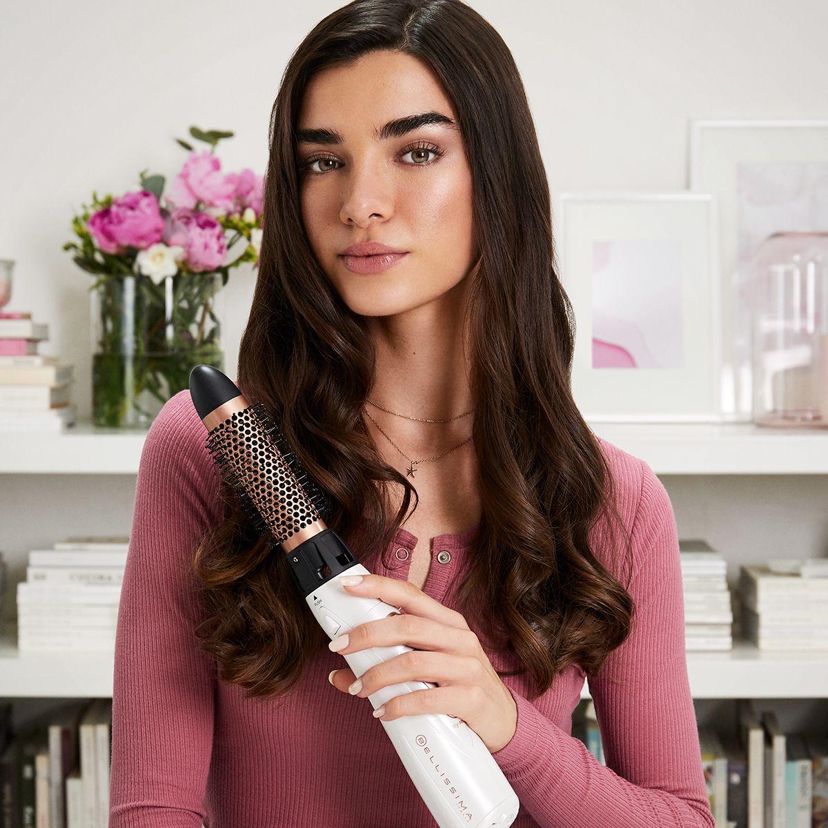 Escova de Ar Quente BELLISSIMA GH18-1100 (Preto, Branco e Rosa Dourado) — miniatura 12