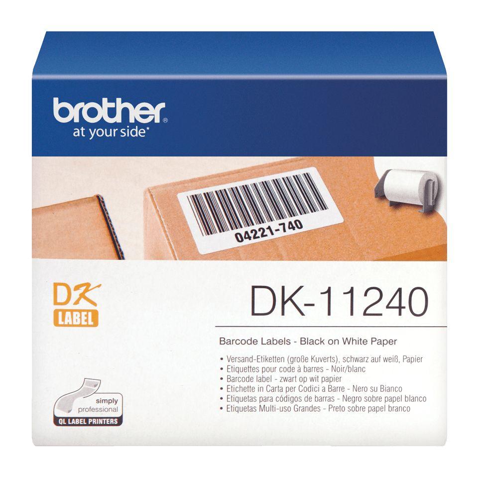 Etiquetas de Envio BROTHER DK-11240 (Branco) — miniatura 2