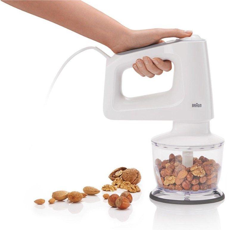 Batedeira Manual BRAUN HM 3135 WH (500 W - 0,6 l - Branco e Cinzento) — miniatura 14