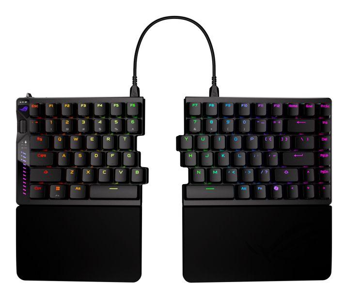 Teclado ASUS ROG Falcata (US - Switch magnético-mecânico - 75% - Preto) — miniatura 2