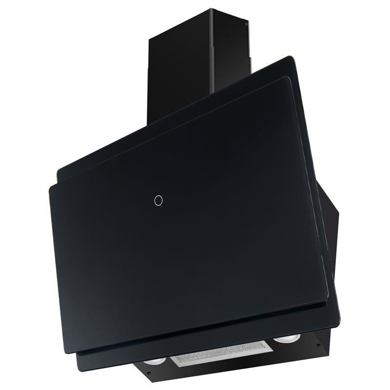 Exaustor de Parede MEPAMSA Luna Plus 70 (Altura 77,2–112,2 cm - 70 cm - 36 cm - Preto)