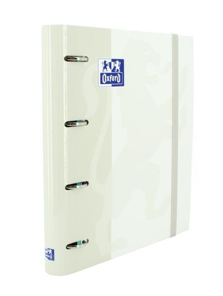 Pasta de Argolas OXFORD Europeanbinder Classic A4+ (Rígida - Branco)