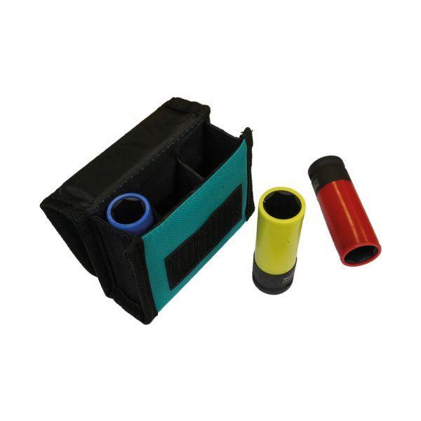 Conjunto de Chaves de Caixa de Impacto MAKITA E-12354 (1/2″ - 3 peças - 17/19/21 mm), miniatura 6