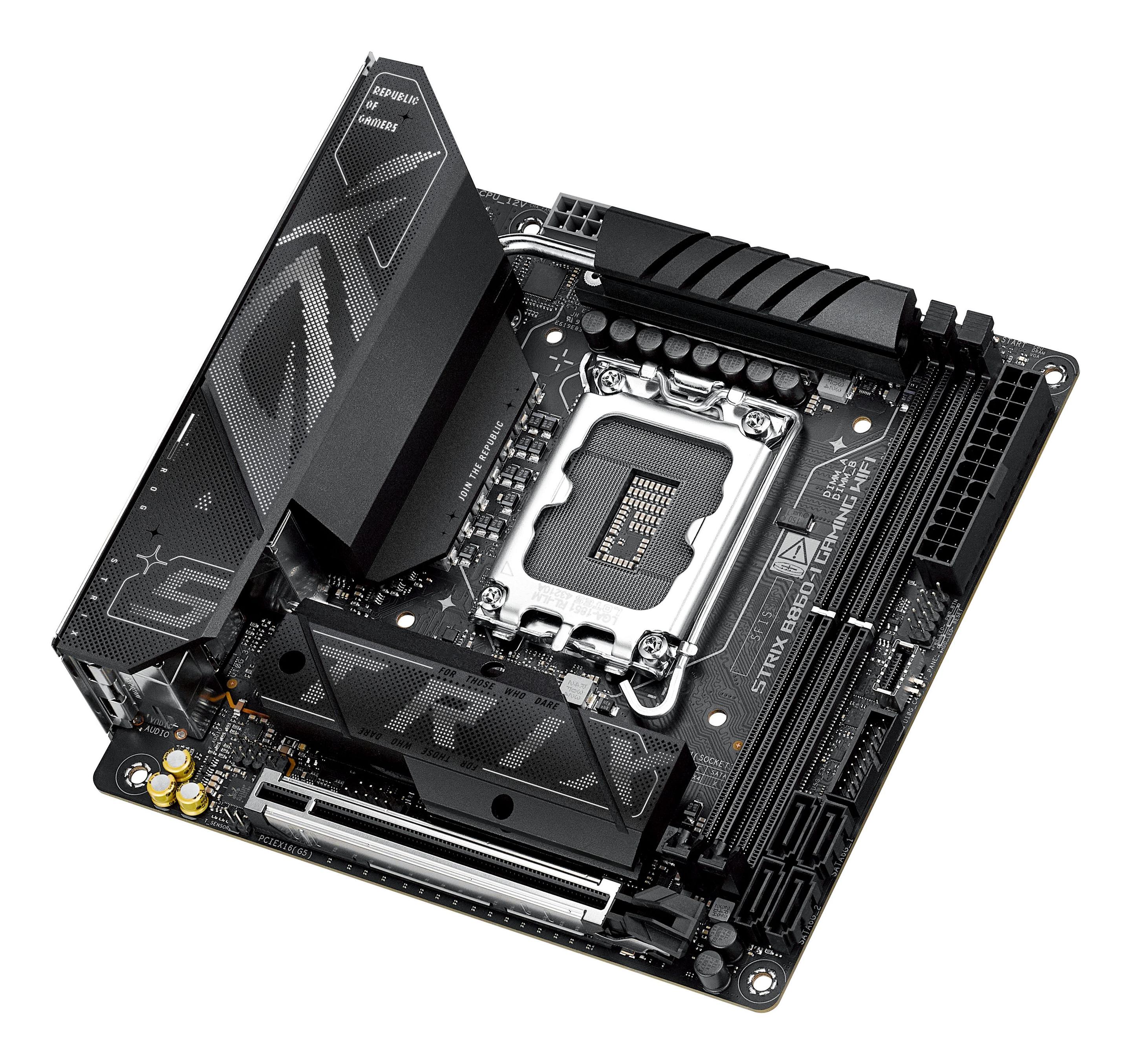 Motherboard ASUS ROG STRIX B860-I GAMING WIFI (LGA 1851 (Socket V1) - Intel Core Ultra - mini-ITX - Multicor), miniatura 5