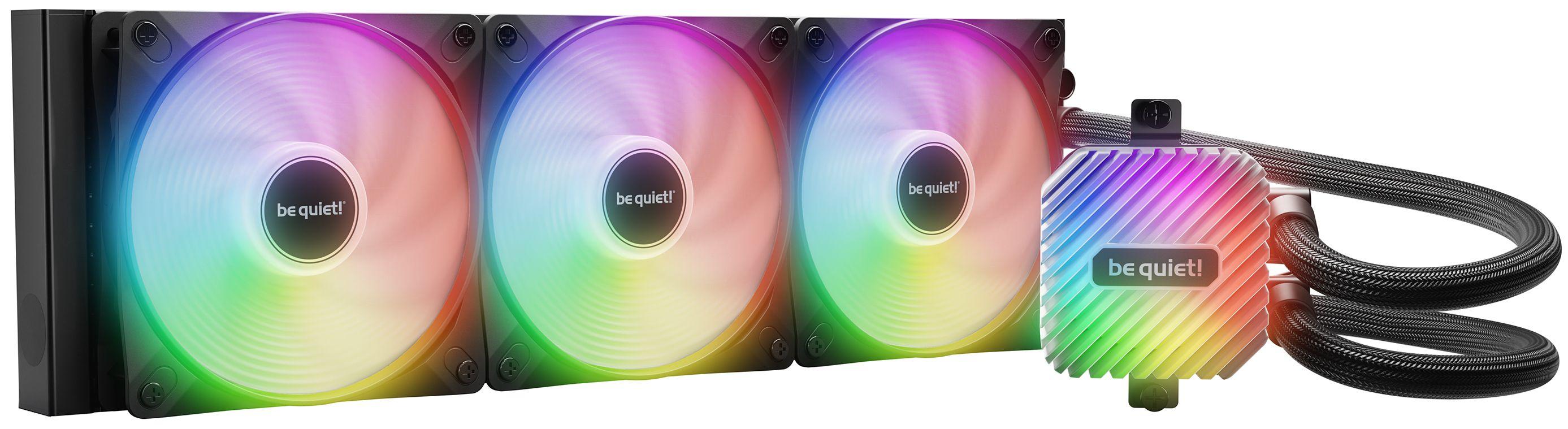 Refrigeração Líquida Tudo-em-Um BE QUIET Light Loop 360 LX (120 mm - 3 ventoinhas - 2100 RPM - Preto)