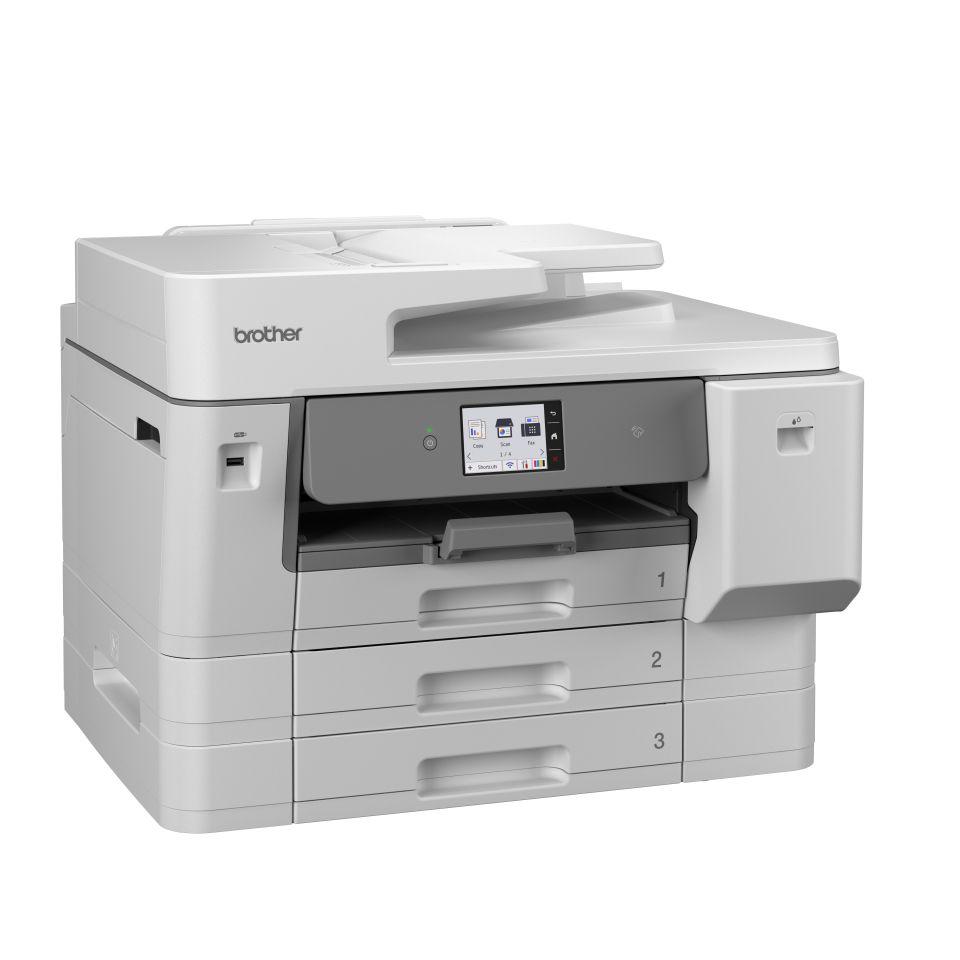 Impressora Multifunções BROTHER MFC-J6977DW (A3 - Impressão a cores - 850 folhas - Branco e Cinzento) — miniatura 3