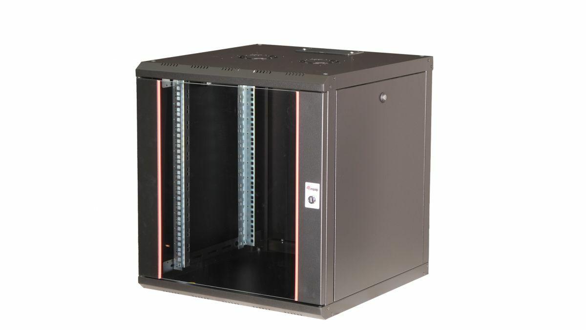 Armário Rack de Parede EQUIP EPM-12-6060-B-CBAA (19" - 12U - 600 x 600 mm - Preto)