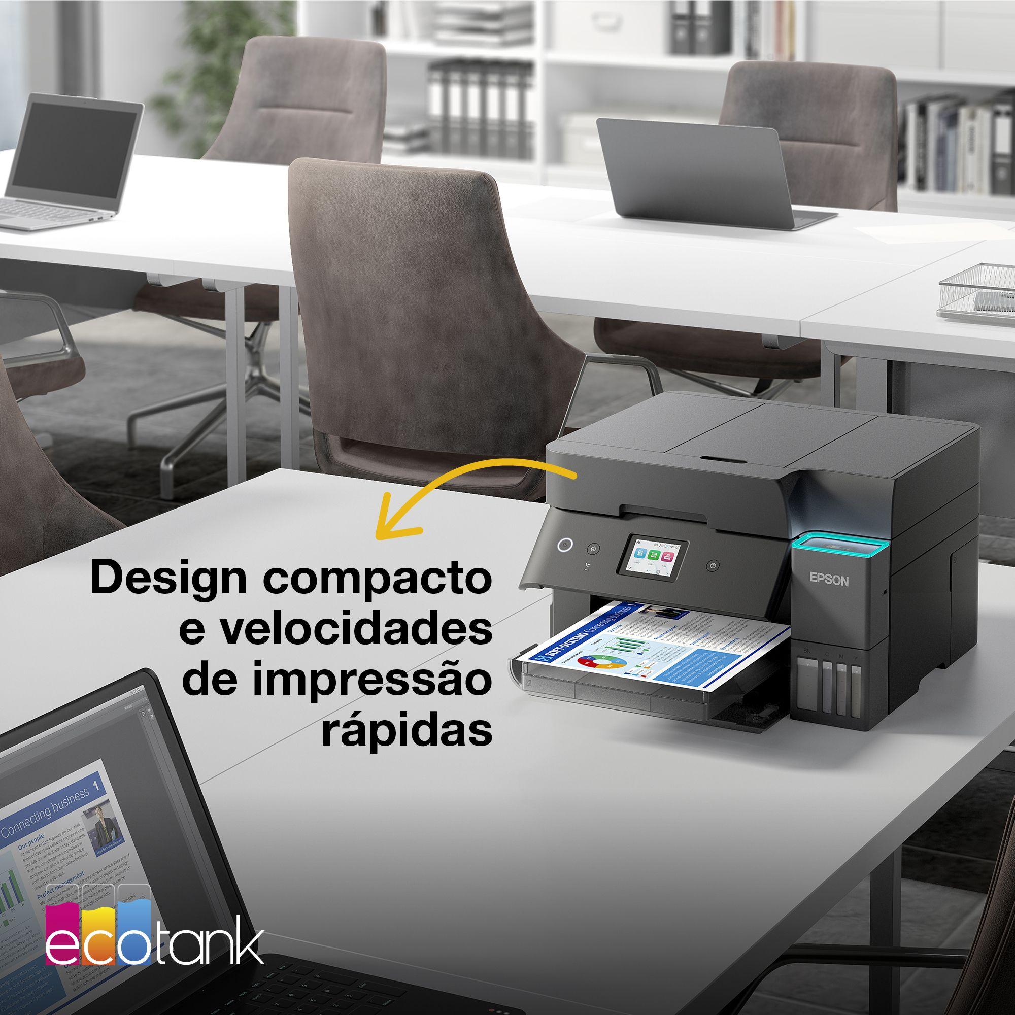 Impressora Multifunções EPSON EcoTank ET-4950 (A4 - Impressão a cores - 250 folhas - Preto) — miniatura 9