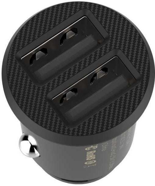 Carregador de Isqueiro BASEUS Grain Car Charger CCALL-ML01 (Preto) — miniatura 3