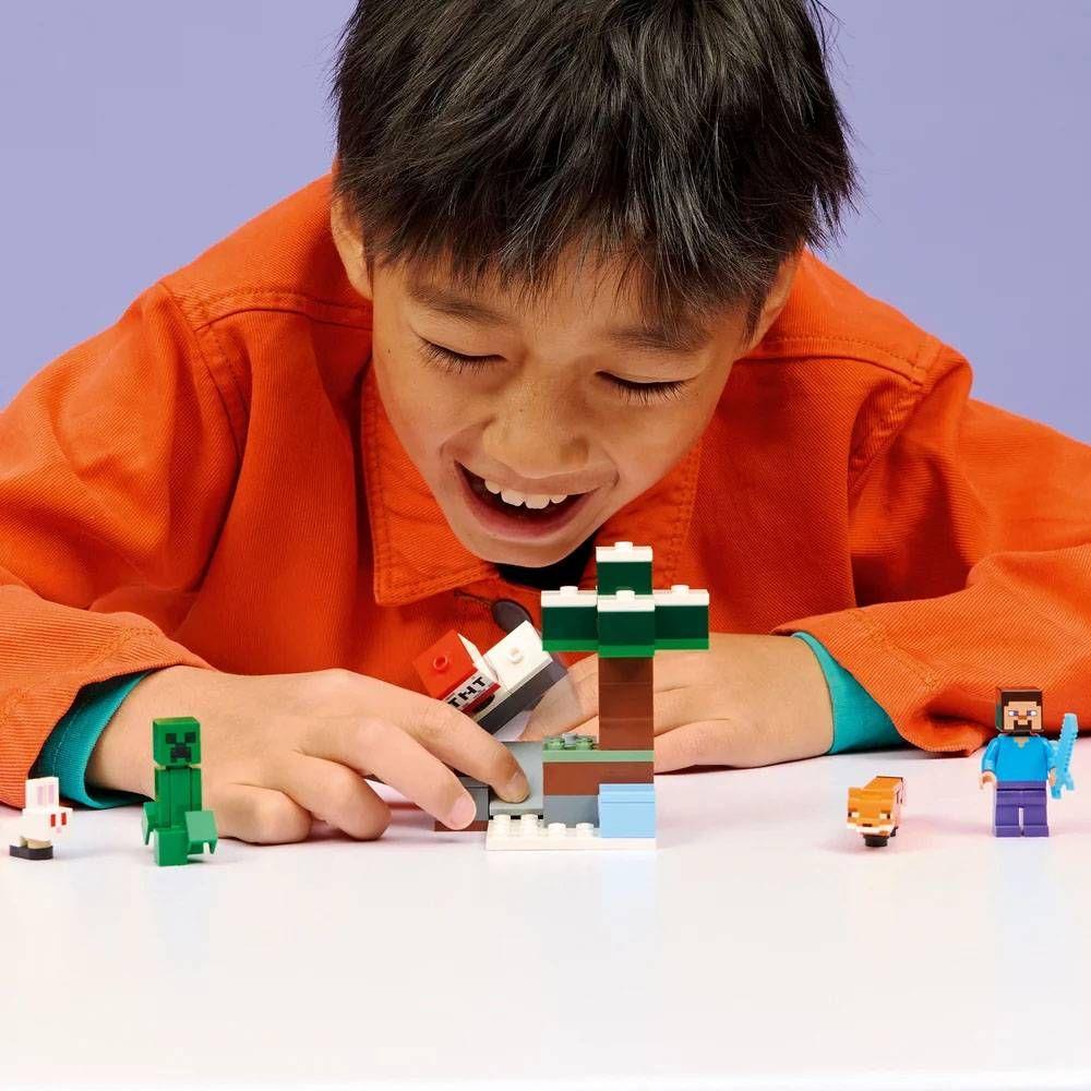 LEGO 21583 Minecraft Aventura em Taiga do Steve (6+ anos - 79 peças), miniatura 5