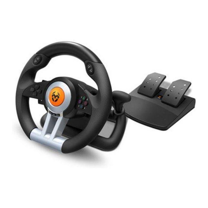 Volante KROM K-Wheel (PlayStation/Xbox - Com fios - Preto) — miniatura 2