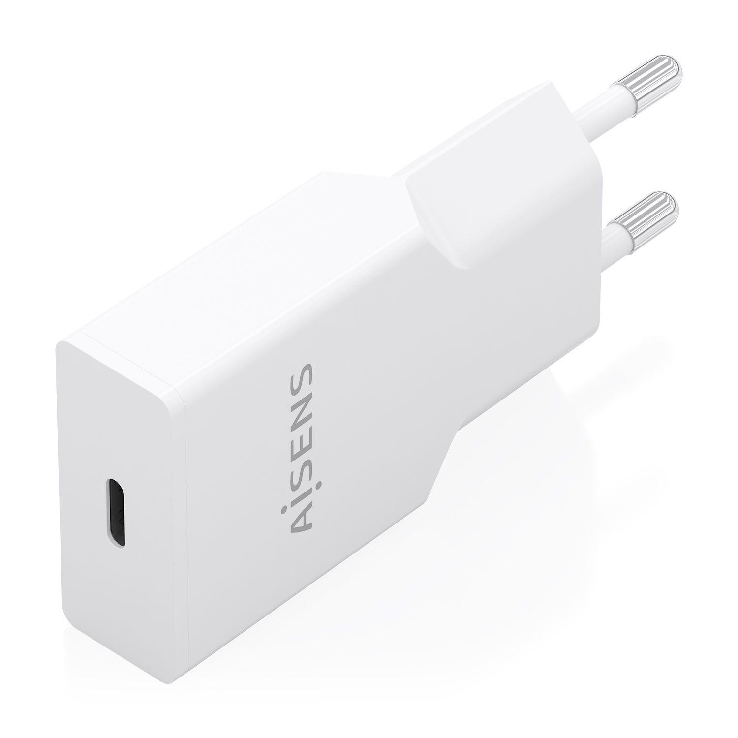 Carregador de Parede AISENS A110-0999 (25 W - Branco) — miniatura 2
