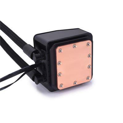 Refrigeração Líquida AIO para CPU ALPHACOOL Core Ocean T38 AIO 280mm (140 mm - Altura 3,8 cm - Preto) — miniatura 4