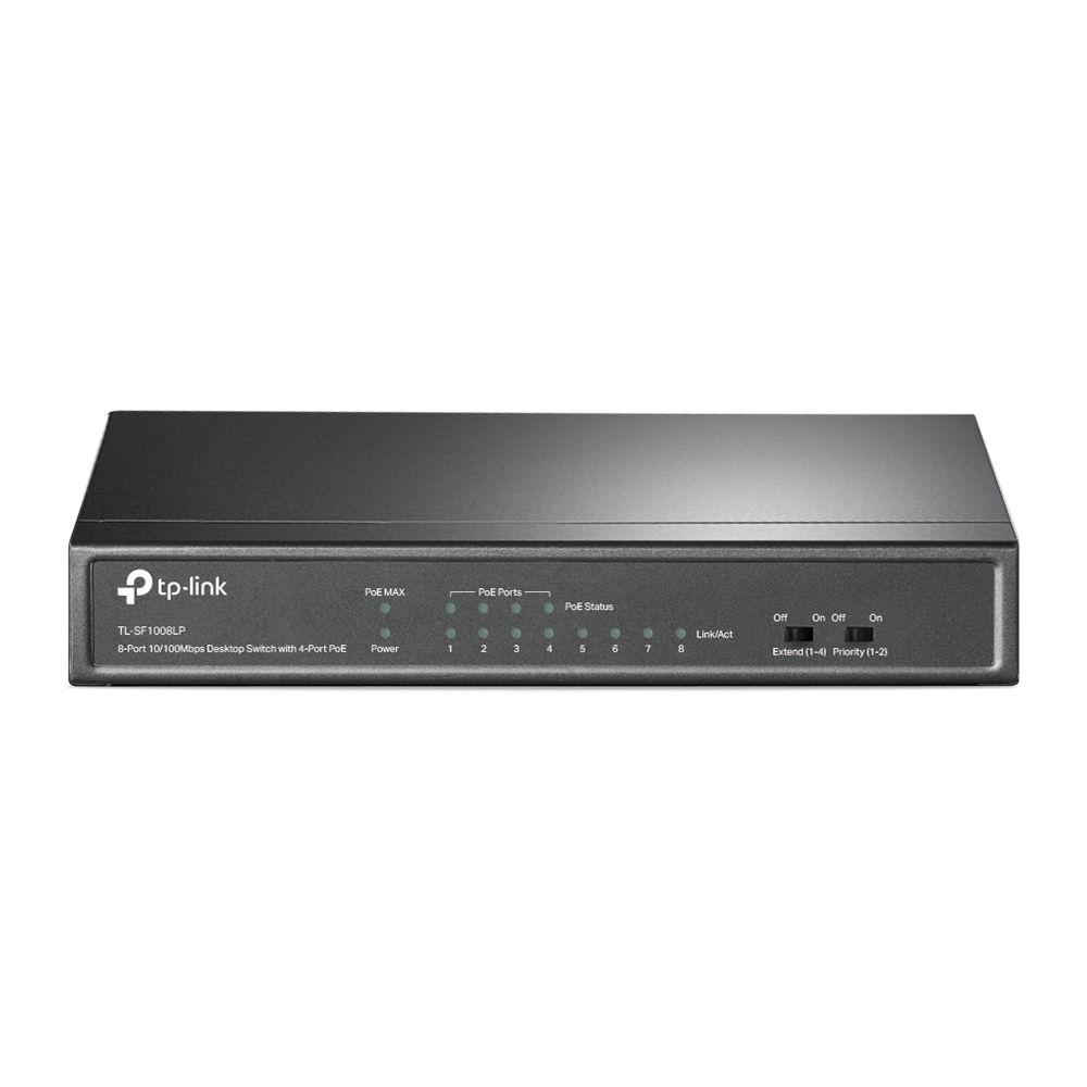 Switch TP-LINK TL-SF1008LP (Fast Ethernet - 1,6 Gbit/s - Preto), imagem 1