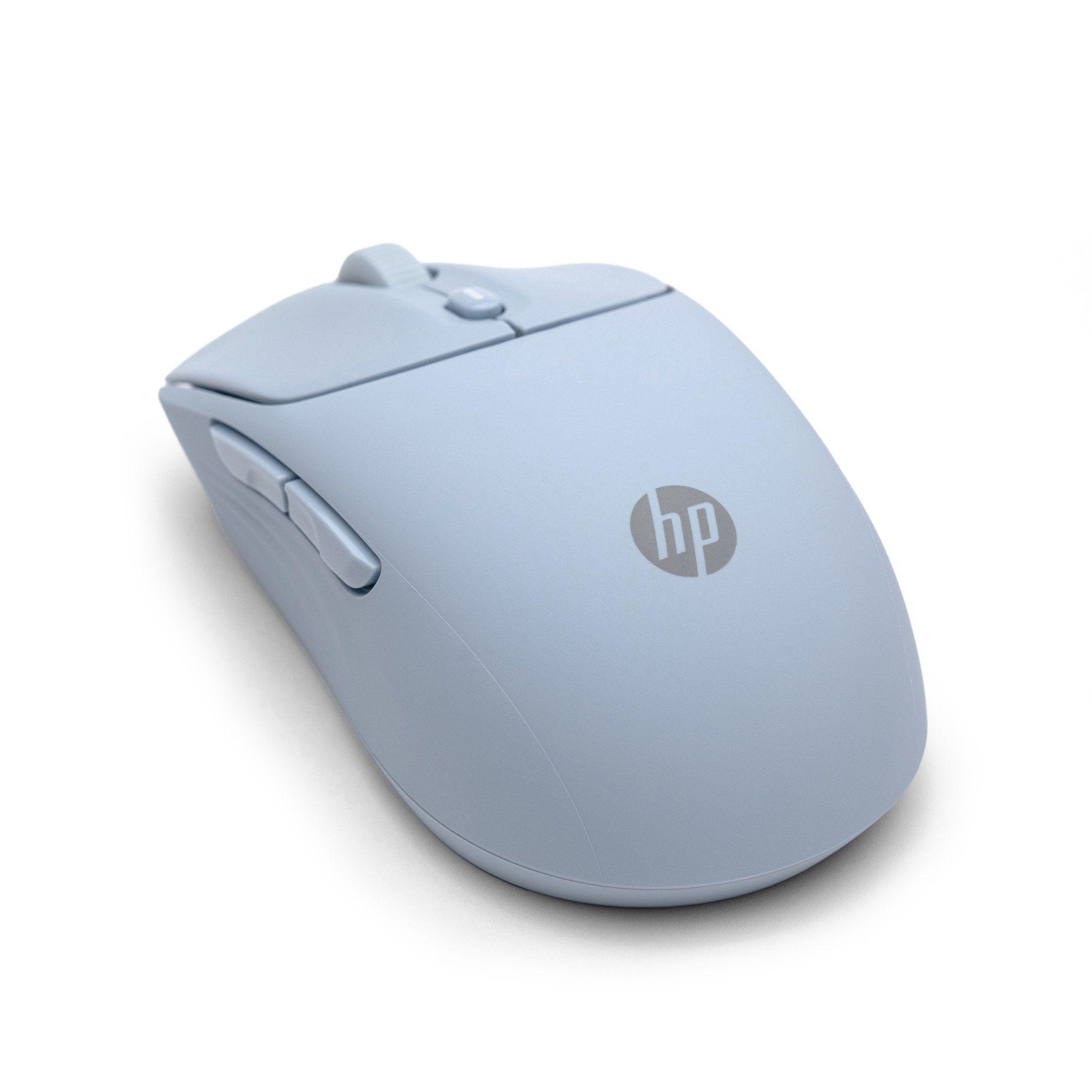 Rato HP 400 Dual (Ambidestro - 6000 DPI - RF Wireless + Bluetooth - Azul) — miniatura 2