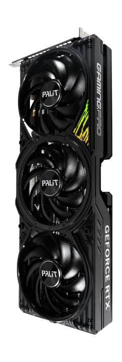 Placa Gráfica PALIT GeForce RTX 5070 Ti GamingPro-S NE7507T019T2-GB2031U (GeForce RTX 5070 Ti - 300 W - Full-Height/Full-Length FH/FL - Preto) — miniatura 3