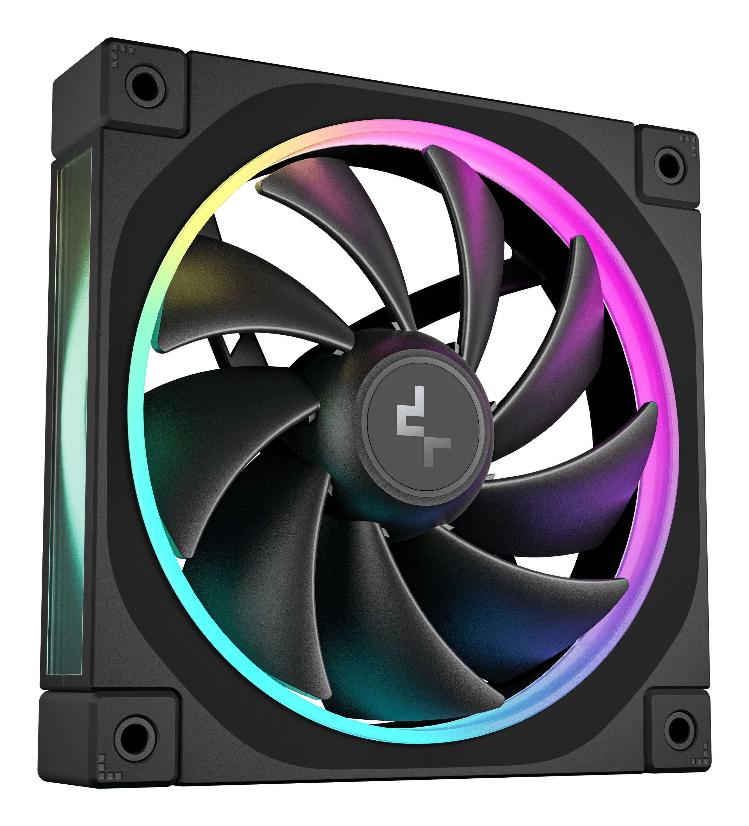 Ventoinha para Caixa PC DEEPCOOL FL12 (Preto) — miniatura 5