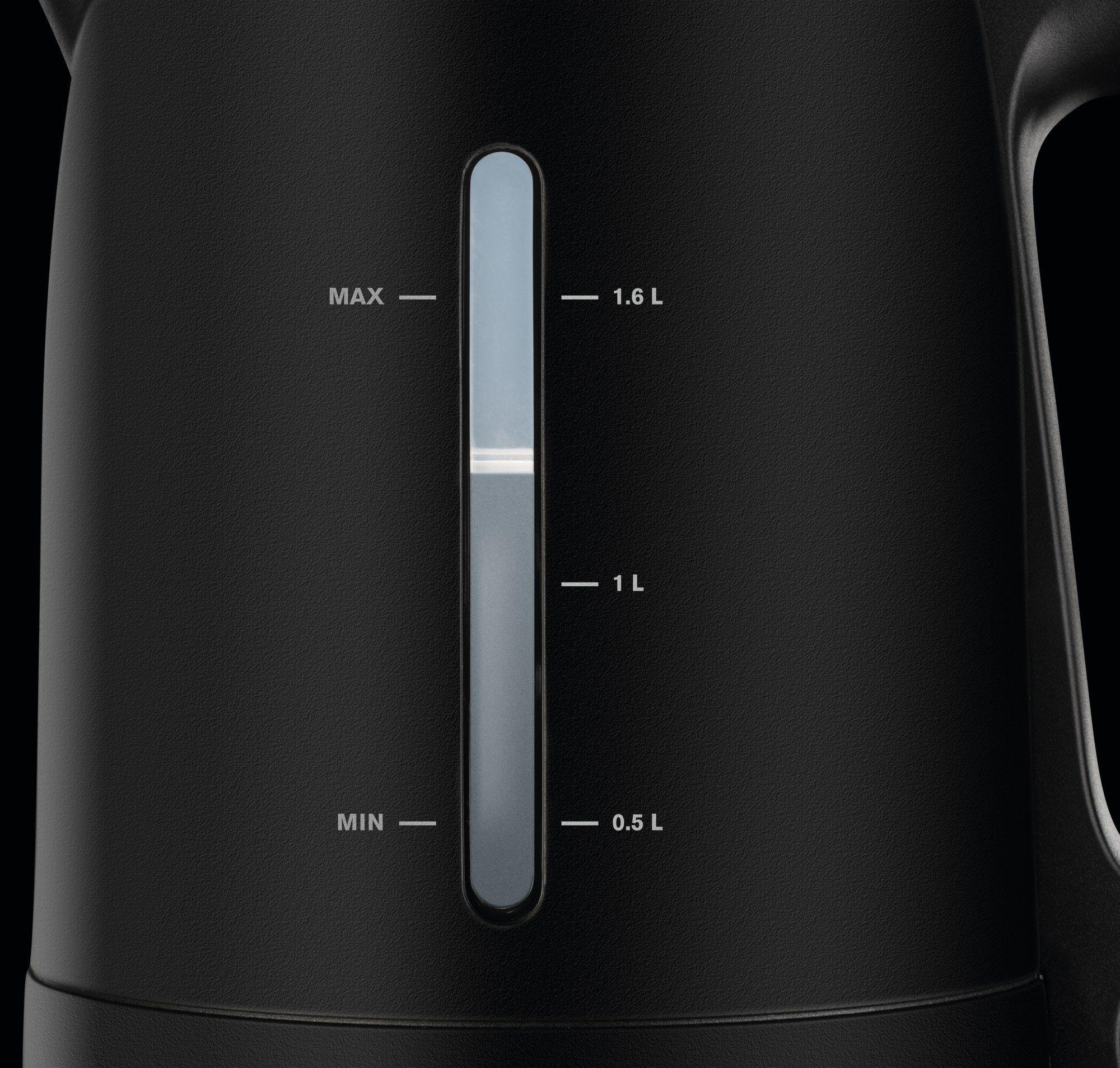 Jarro Elétrico KRUPS BW2448 (2400 W - 1,6 l - Plástico - Preto), miniatura 6
