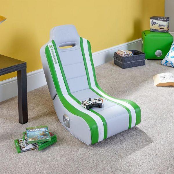 Cadeira Gaming de Chão XROCKER Shadow 2.0 (Consolas - Verde)