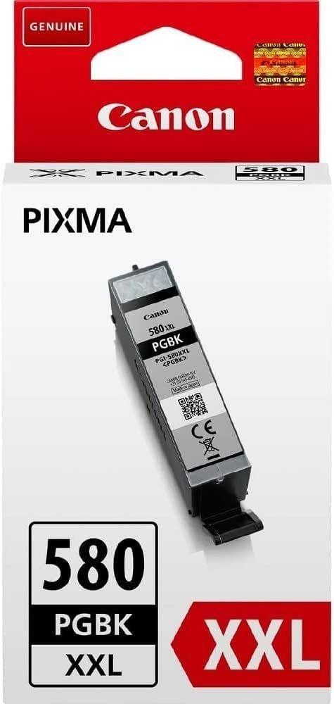 Tinteiro CANON PGI-580XXL PGBK (600 páginas - Preto), miniatura 2