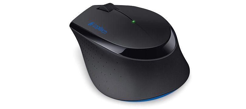 Conjunto de Teclado e Rato LOGITECH MK345 (Inglês - Tamanho completo - RF Wireless - Preto), miniatura 3