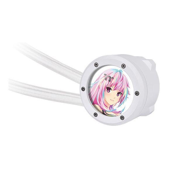 Sistema de Refrigeração Líquida THERMALTAKE TH360 V2 Ultra EX ARGB Sync Snow Edition (12 cm - 2000 RPM - Multicor - Branco) — miniatura 4