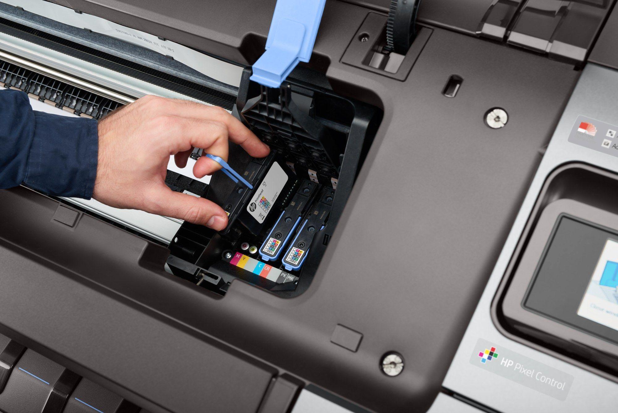 Impressora de Grande Formato HP DesignJet Z6 PostScript T8W15A#B19 (Windows e Mac - USB Type A - Cinzento), miniatura 17
