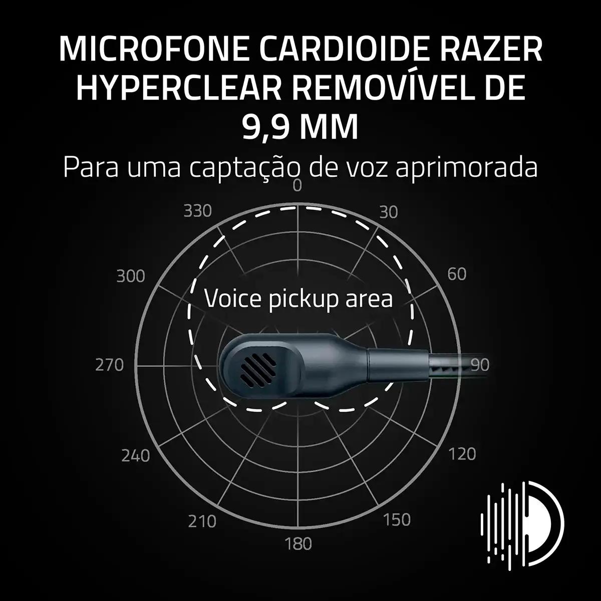 Headset Gaming RAZER BlackShark V3 X HyperSpeed (Binaural - Com fios e sem fios - Circum-aural - Preto) — miniatura 3