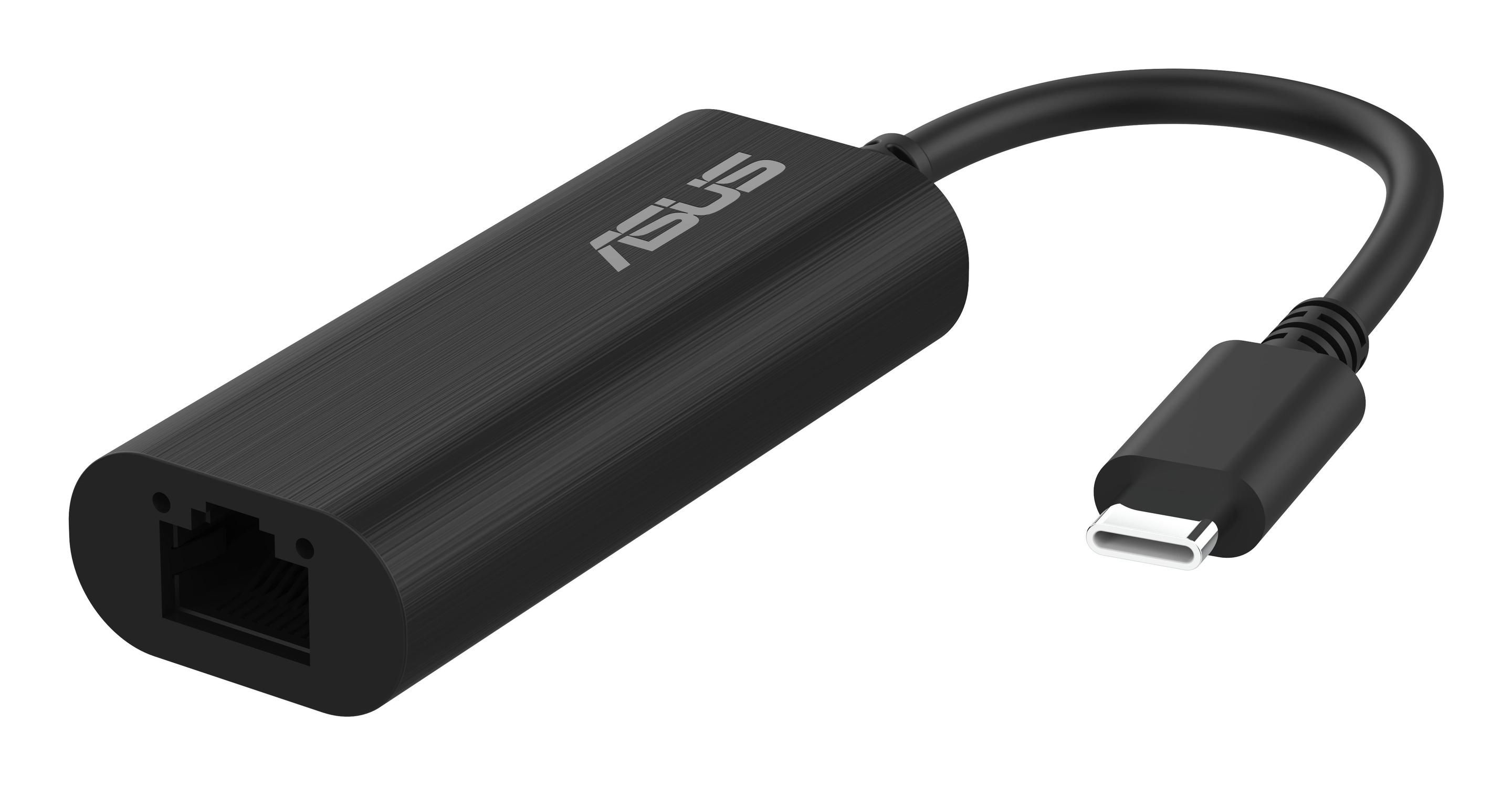 Adaptador USB-C para RJ45 ASUS USB-C2500 V2 (PC/Portátil - Preto)