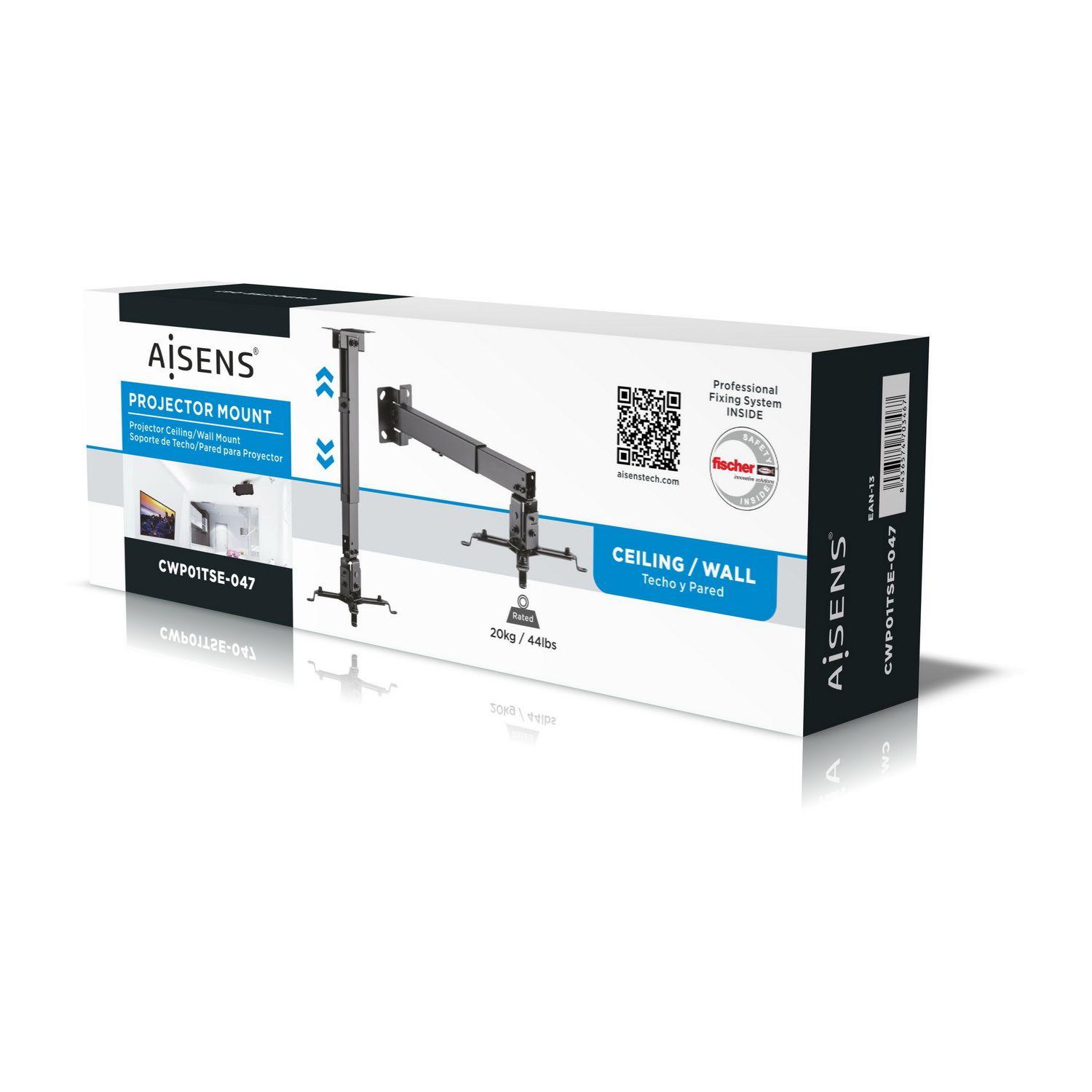 Suporte de Projetor AISENS CWP01TSE-047 (Preto) — miniatura 7