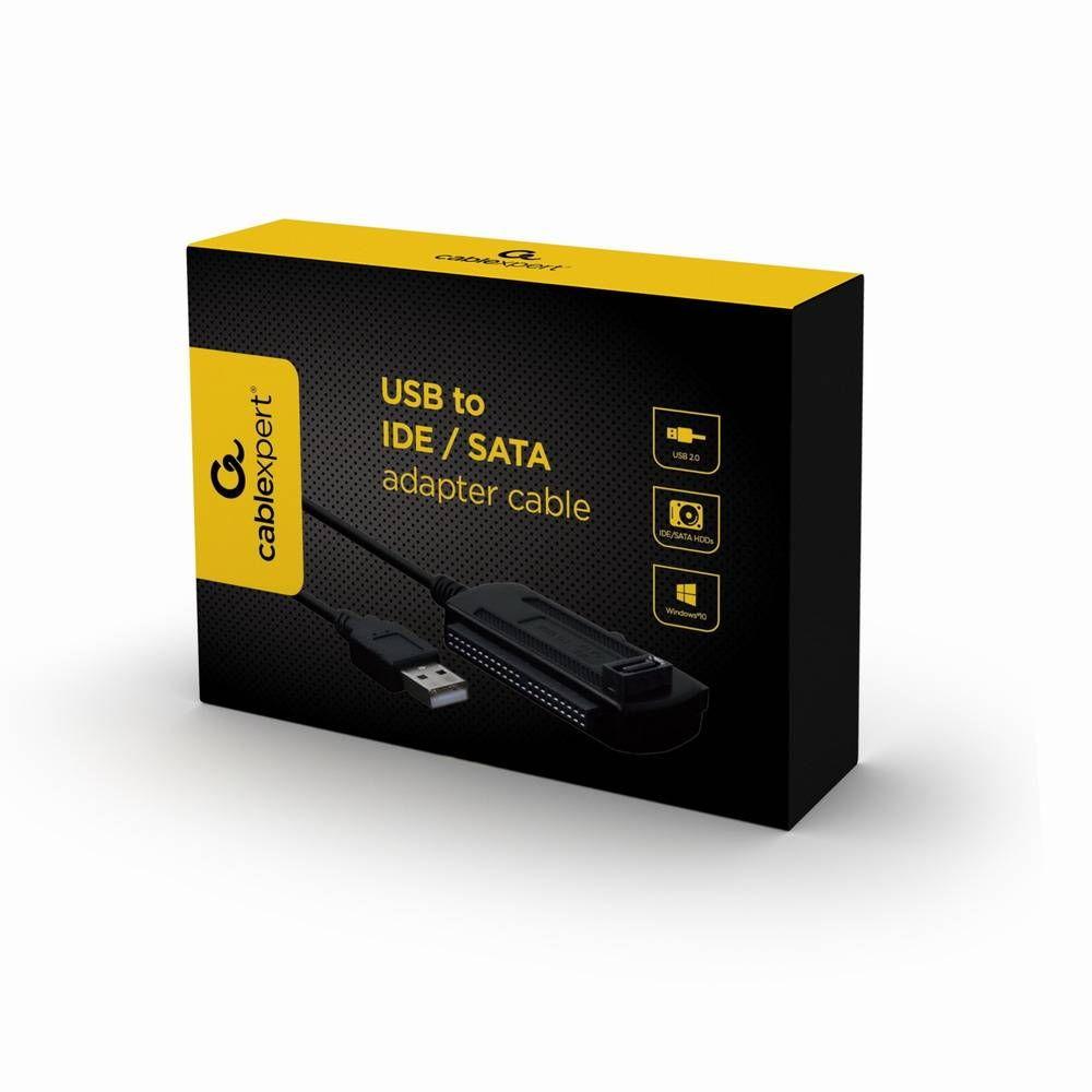 Adaptador USB para IDE/SATA GEMBIRD AUSI01 (PATA/SATA - HDD e SSD - Preto), miniatura 4