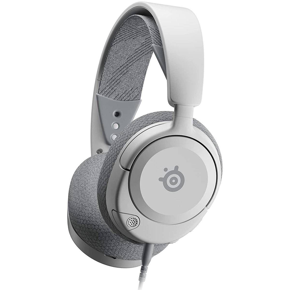 Headset Gaming STEELSERIES Arctis Nova 1 W (Binaural - Com fios - Circum-aural - Branco) — miniatura 2