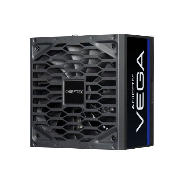 Fonte de Alimentação CHIEFTEC Vega PPG-850-S (ATX - 80 PLUS Gold - Não modular - Preto)
