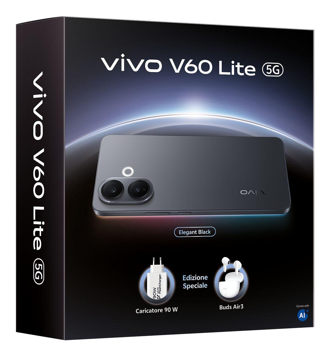 Smartphone VIVO V60 Lite 5G (8GB/256GB - 6,77" - Preto), miniatura 3