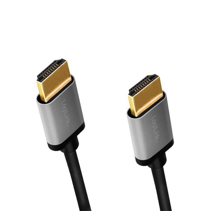 Cabo HDMI LOGILINK CHA0100 (1 m - 60 Hz - HDMI Tipo A - Preto/Cinzento) — miniatura 2