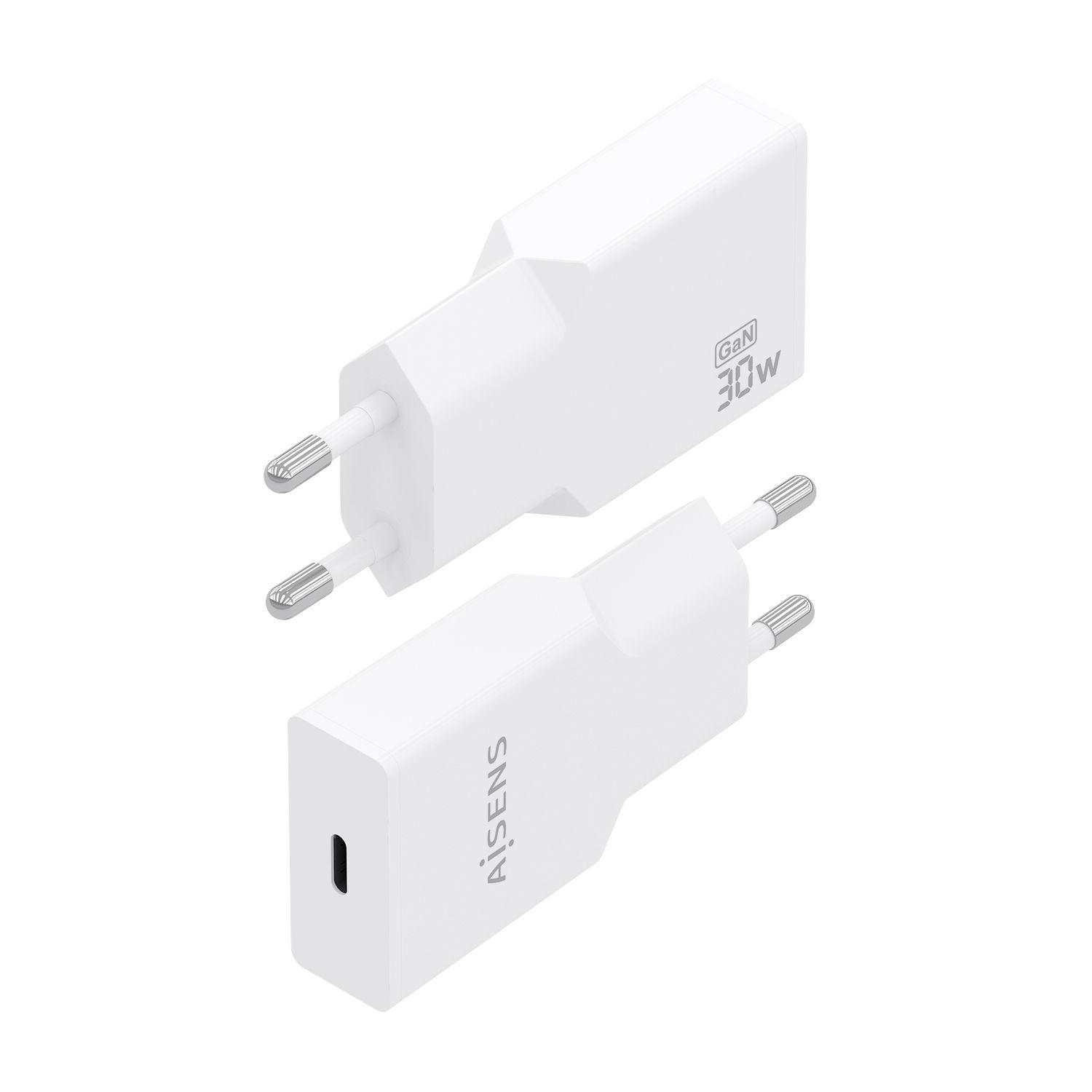 Carregador de Parede AISENS A110-1001 (30 W - 33 W - Branco), miniatura 3