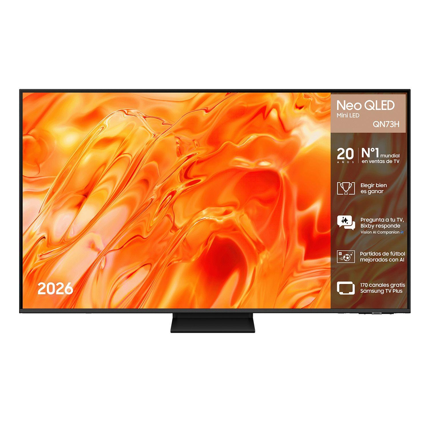 Televisão SAMSUNG TV TQ55QN73HAUXXC (55" - Neo QLED 4K - Preto)